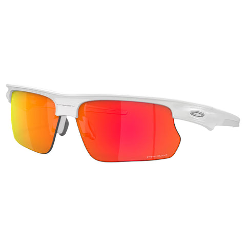 Oakley Bisphaera Polished White w/ Prizm Ruby (OO9400)