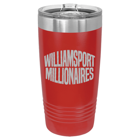 Williamsport Millionaires Polar Camel 20 oz. Insulated Ringneck Tumble