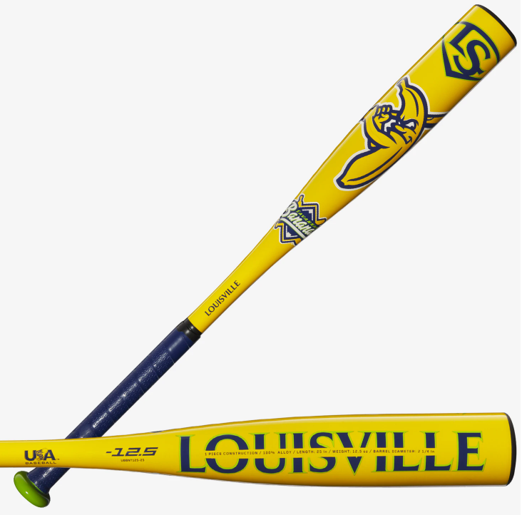 Louisville Slugger 2025 Savannah Bananas Tee Ball (-12.5) Baseball Bat