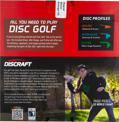 Discraft Starter Disc Golf Set