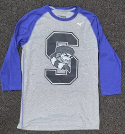 Mizuno Local School 351109 3/4 Practice Tee