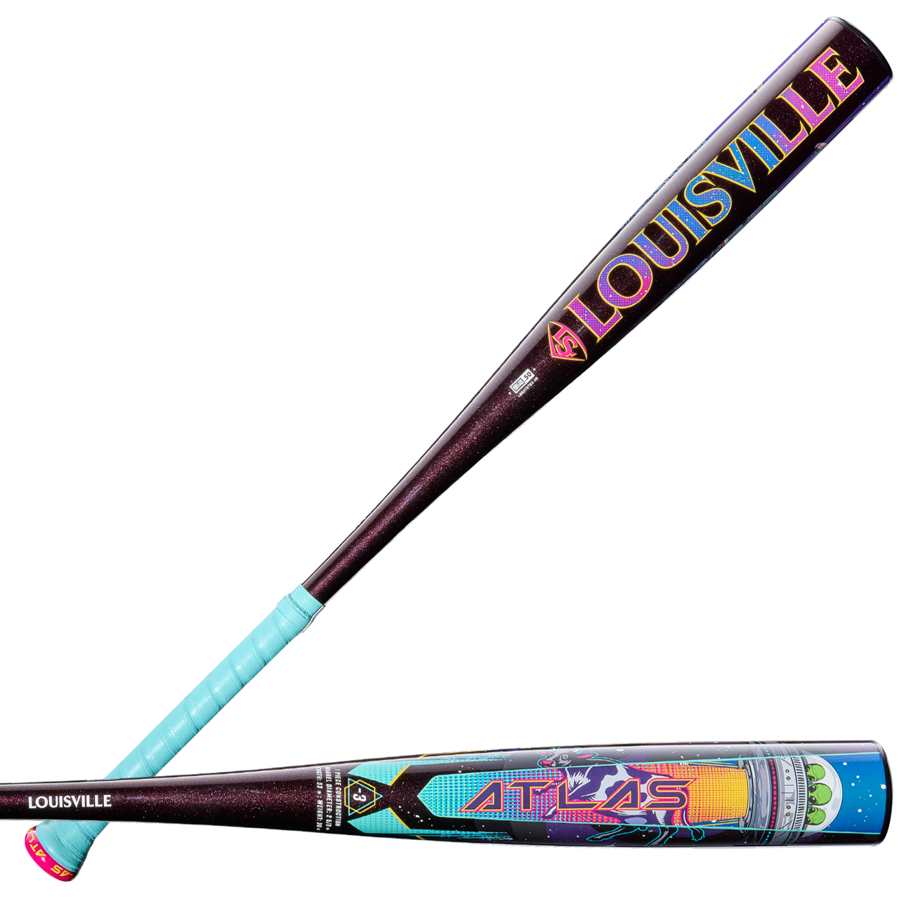 Louisville 2026 Limited Edition Atlas Area 51 BBCOR Bat (-3)