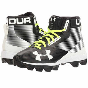 UA Hammer Mid Rubber Molded Junior Football Cleats