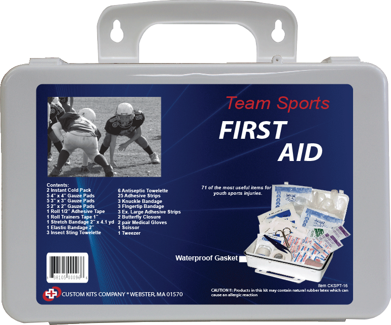 Custom Kits CKSPT-16 Sports First Aid Kit