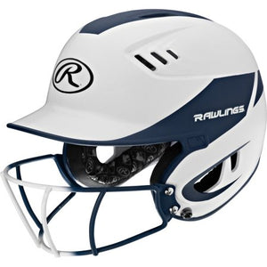 Rawlings Velo Senior Fastpitch Matte Batting Helmet w/Mask