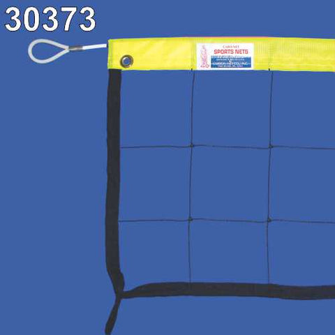 Carron Net 30373 V-Ball Net Yellow w/ Steel Cable