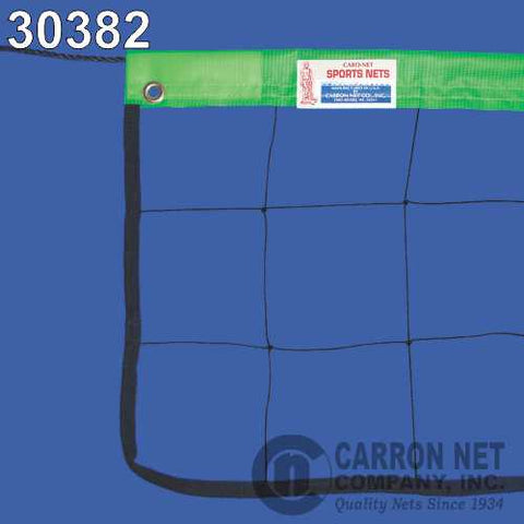 Carron Net 30382 V-Ball Net Green w/ Rope Cable