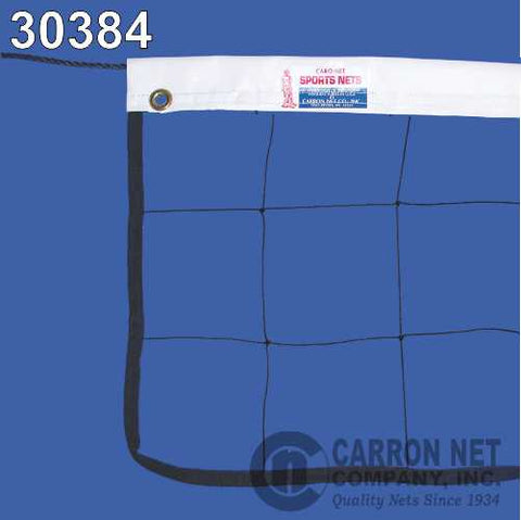 Carron Net 30384 V-Ball Net White w/ Rope Cable