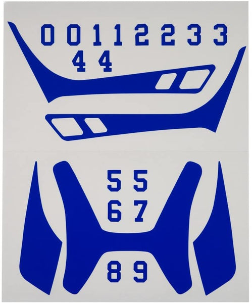 Wilson Custom Helmet Decals – Royal