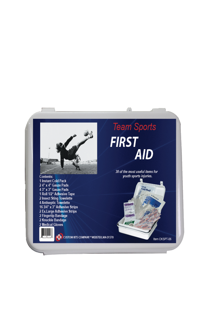 Custom Kits CKSPT-06 Travel Sports First Aid Kit