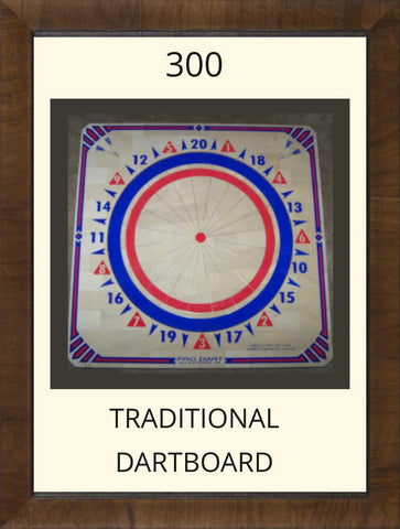 Pro Dart 300 Traditional Dartboard