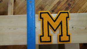 Montour 6" Chenille Letter "M"