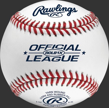 Rawlings Baseball Bucket w/ 30 ROLB1X Baseballs