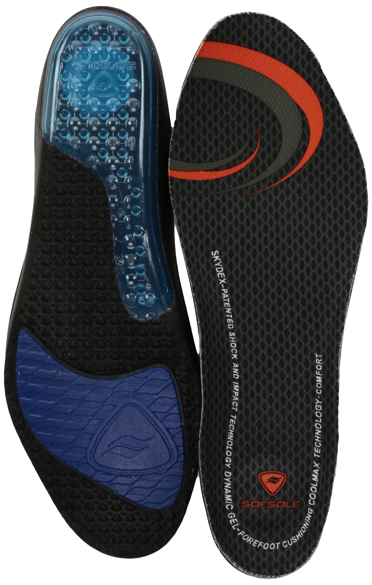 Men's Air Insole, Black, XL