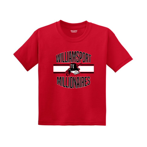 Williamsport Millionaires Youth Basic 50/50 T-Shirt