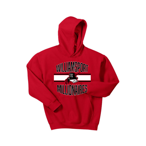 Williamsport Millionaires Youth Basic Hooded Sweatshirt