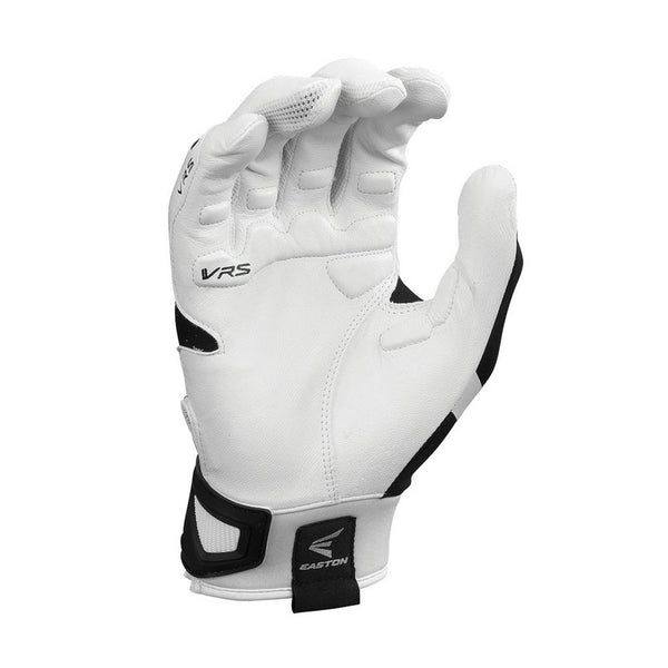 Easton ZF7 VRS Hyperskin FP Batting Glove - White/Black