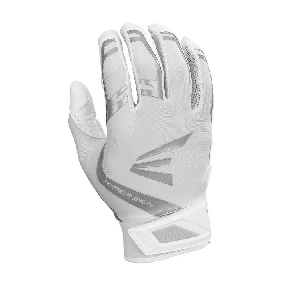 Easton ZF7 VRS Hyperskin FP Batting Glove - White/White