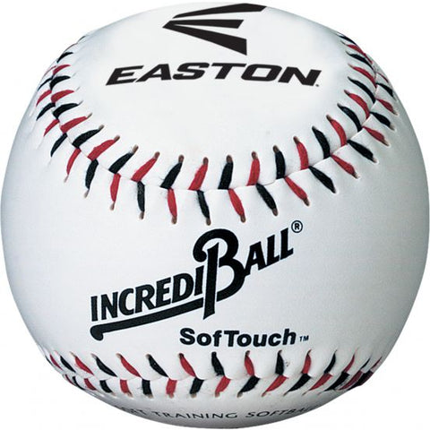 Easton Incrediball 9” SoftTouch Training Baseball - White