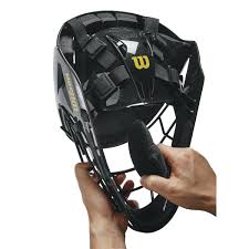 Wilson Pro Stock Umpire Helmet - Steel Cage