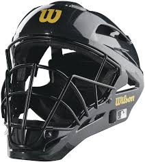 Wilson Pro Stock Umpire Helmet - Steel Cage