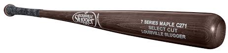 Louisville Slugger Select Cut Series 7 Maple C271 Wood Bat w/ Grip