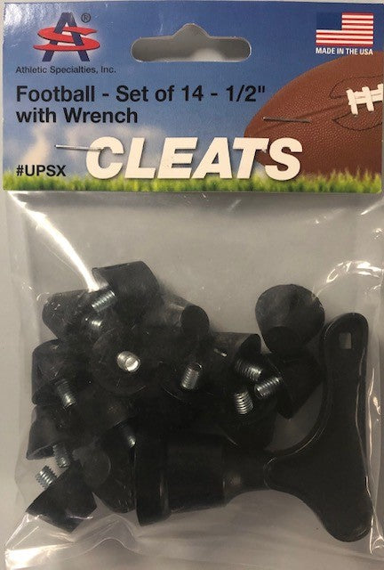 Athletic Specialties Set of 1/2" Cleats w/ Wrench