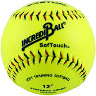 Rawlings Incrediball 12” SoftTouch Training Softball – Neon