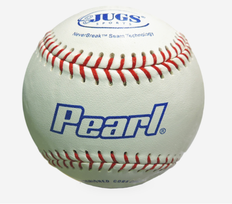 Jugs Sports B5200 Pearl Leather Pitching Machine Baseball