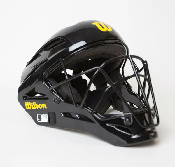 Wilson Pro Stock Umpire Helmet - Steel Cage