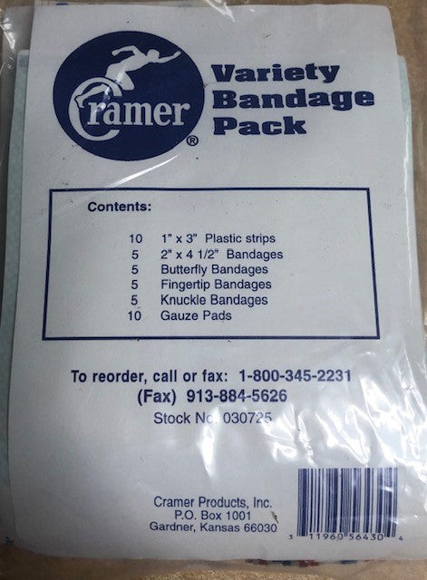 Cramer Variety Bandage Pack